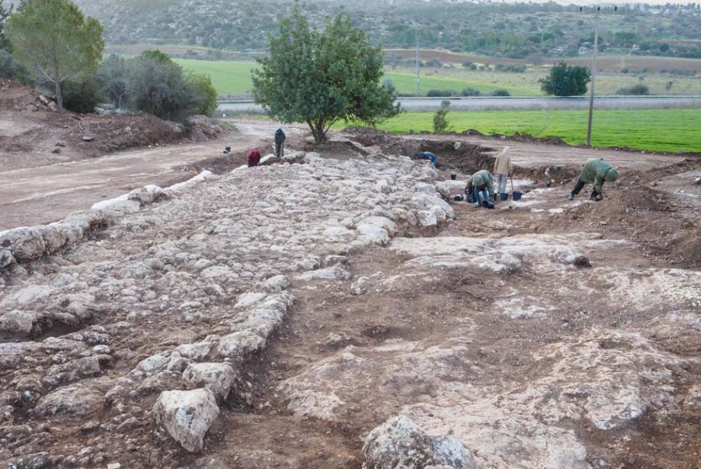 Римская дорога в Израиле возрастом 2000 лет
