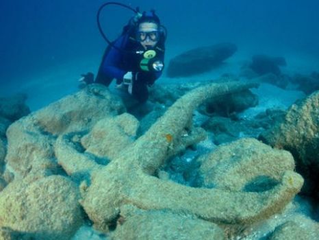Дайв-сайт Подводный археологический парк Кейсария (Caesarea Underwater Archeological Park), дайвинг в Израиле