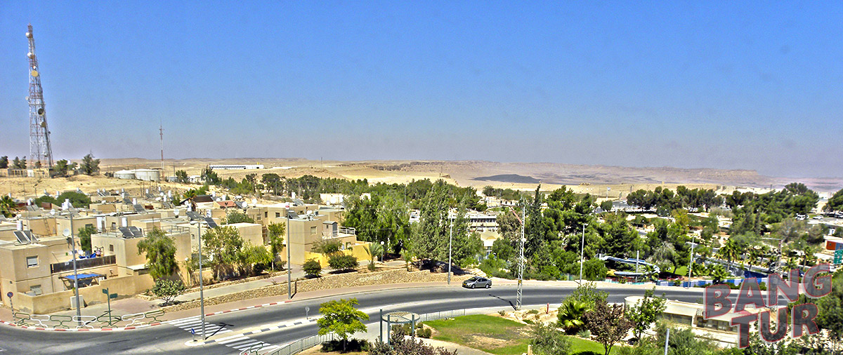 Город Мицпе-Рамон (Mitzpe Ramon) в Израиле