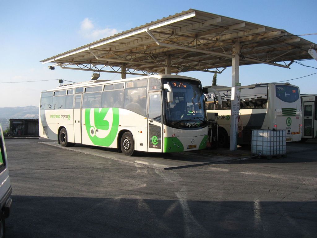 Путешествие на автобусе по Израилю